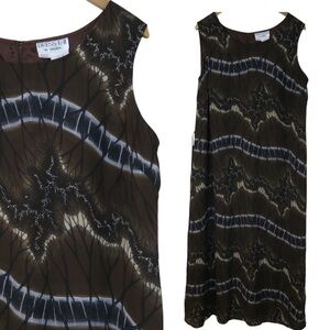 Dress-U-II by Sharon Maxi Dress Artsy Sleeveless Safari